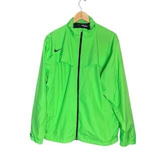 Nike Golf Storm-FIT Jacket Men’s Large Green Full Zip Windbreaker Waterproof